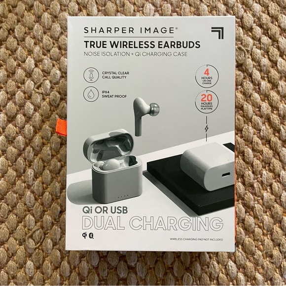 SHARPER IMAGE Soundhaven Wireless Earbuds Bluetooth 5.0 Wireless Charging. - Picture 2 of 3